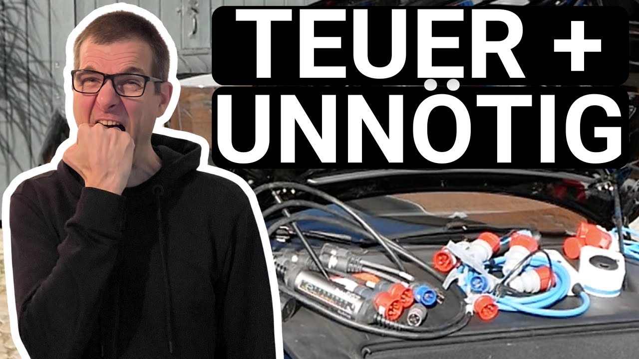 Warum du DIESE Ladestation NICHT brauchst! 1 Notladegerät wie das Rheidon PC200 3K6 reicht