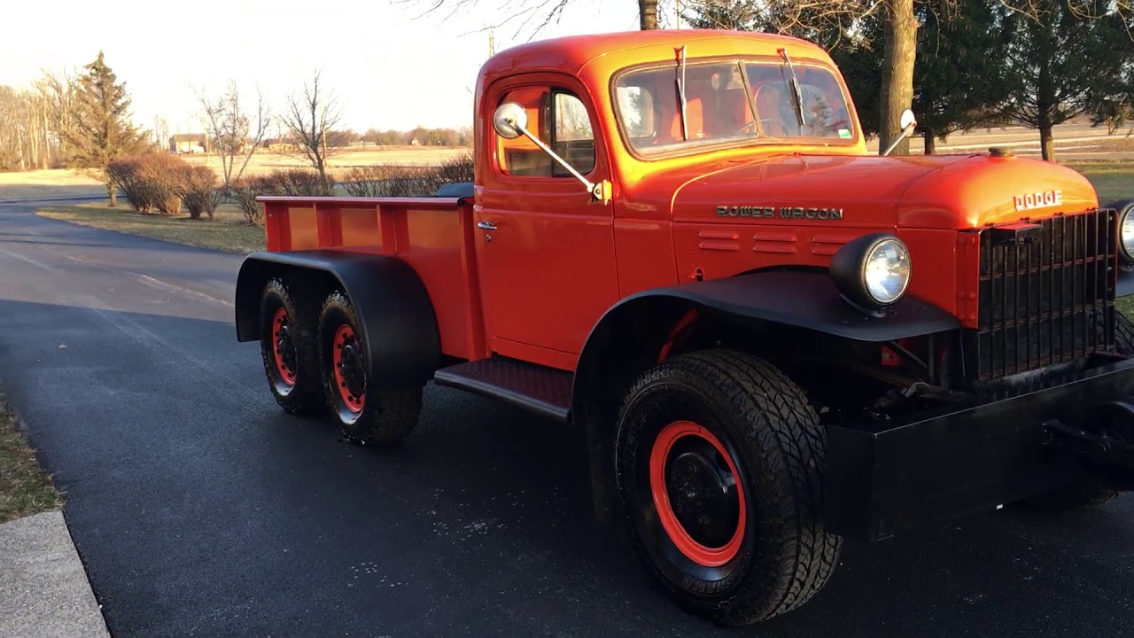 1968 DODGE POWER WAGON 6X6 FOR SALE ON EBAY. THIS SOLD WITHIN 8 HOURS.