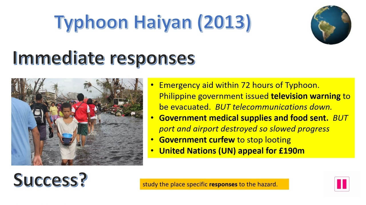 typhoon Haiyan 2013 responses video