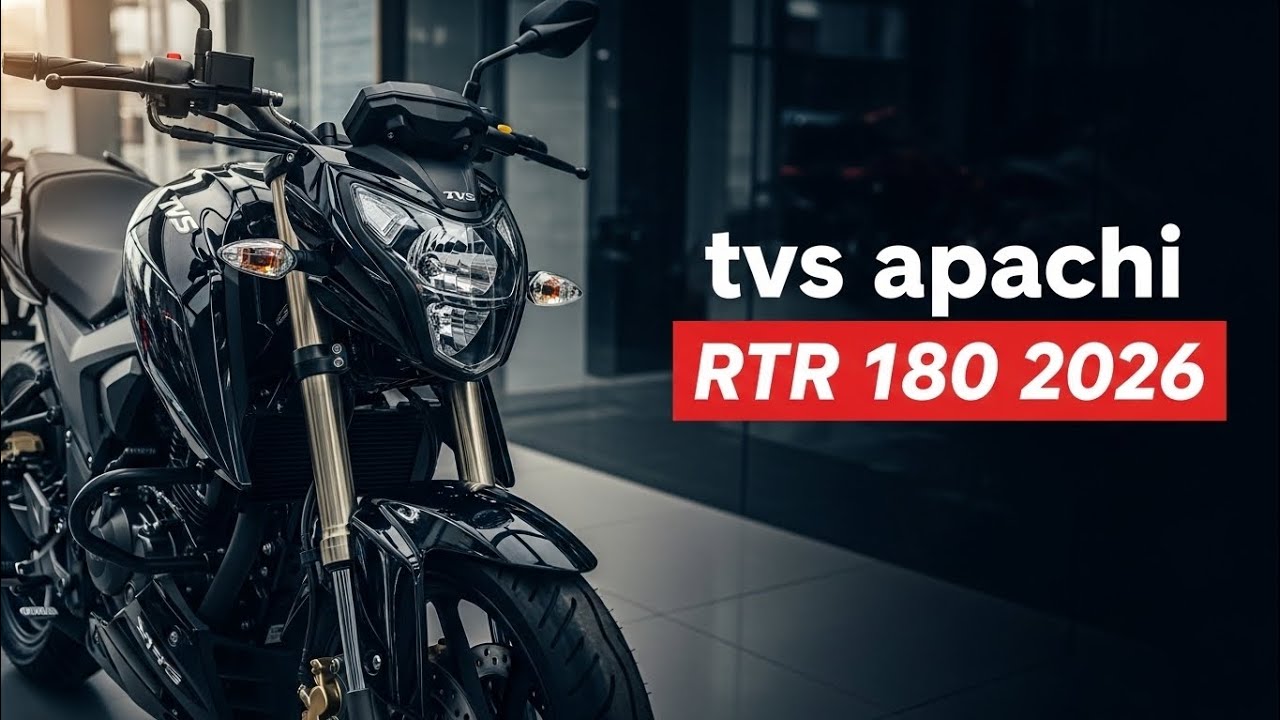 TVS Apache RTR 180 2026 Full Review – Price, Mileage, Features & Engine Details