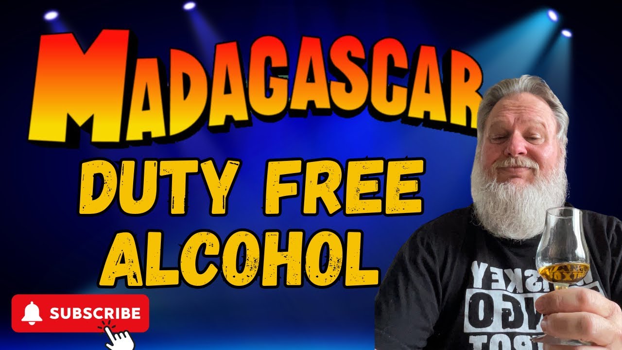 Duty free Madagascar international airport Antananarivo alcohol shopping