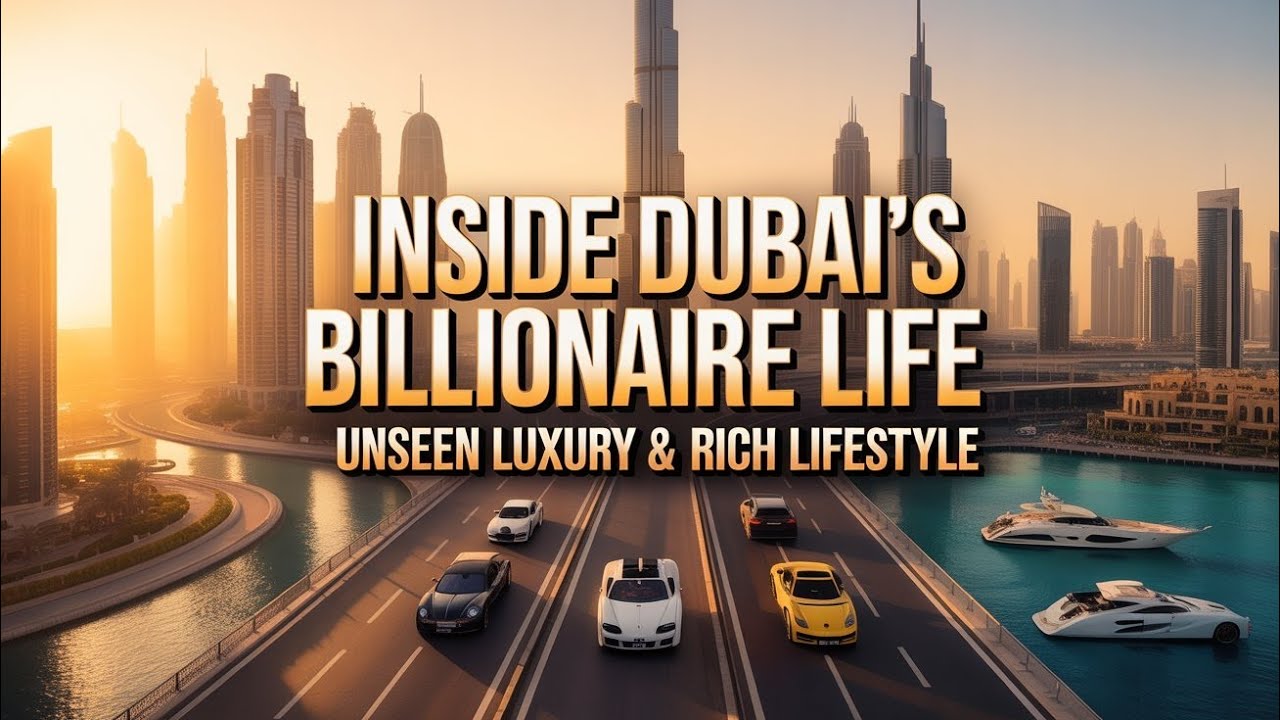“Inside Dubai’s Rich Side — The City of Gold, Supercars & Billionaires”