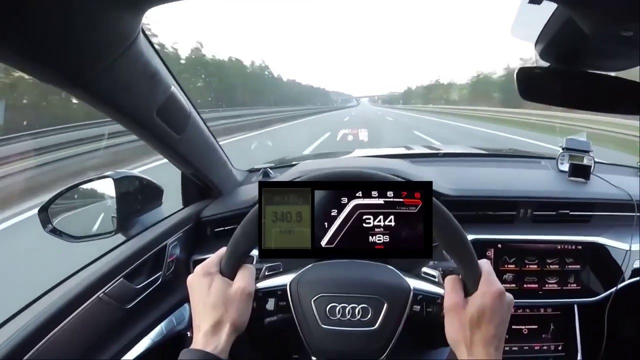 346 + km h   216 + mph 2020 MTM Audi RS7 C8 810 PS   Inkl  100 200 km h