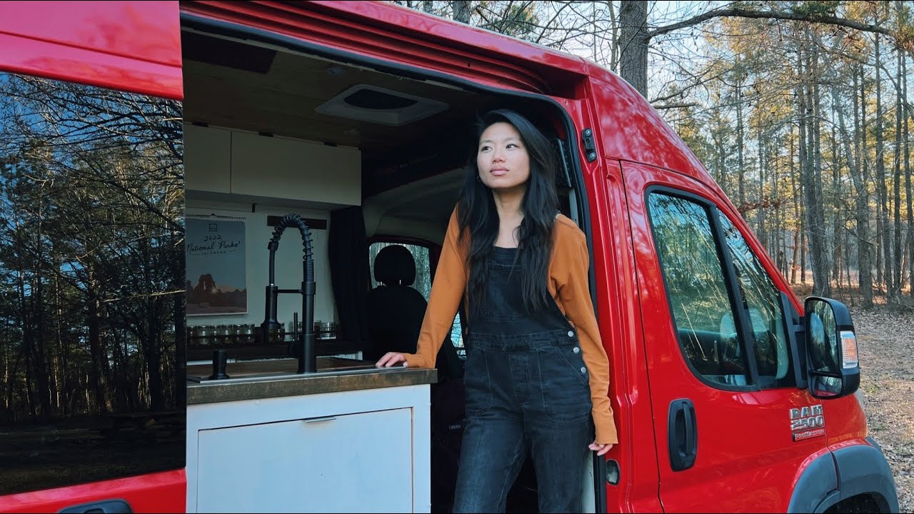 solo vanlife down south