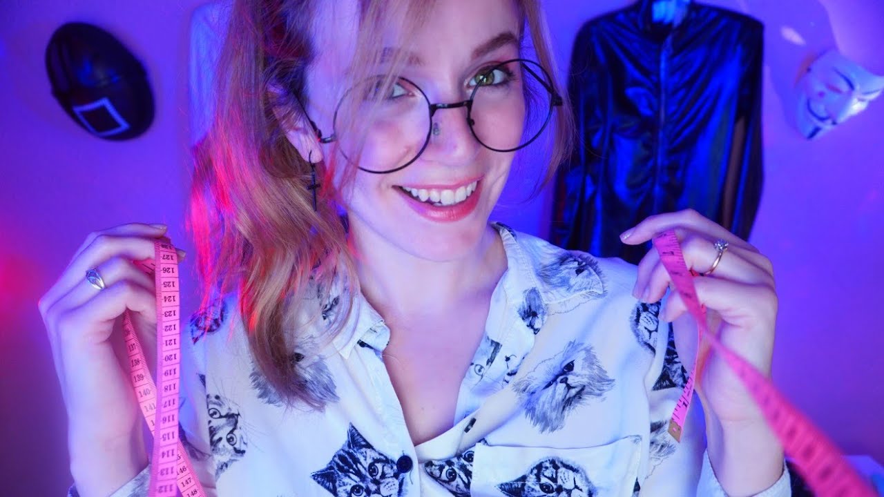 ASMR SASTRE COQUETA DE SUPERHEROES Te Mide Para Tu Nuevo Traje