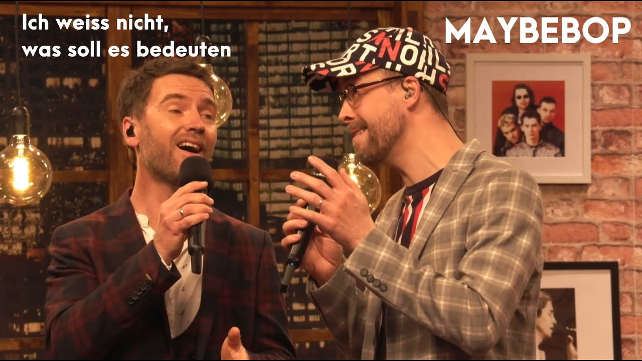 MAYBEBOP - Ich weiss nicht, was soll es bedeuten (live)