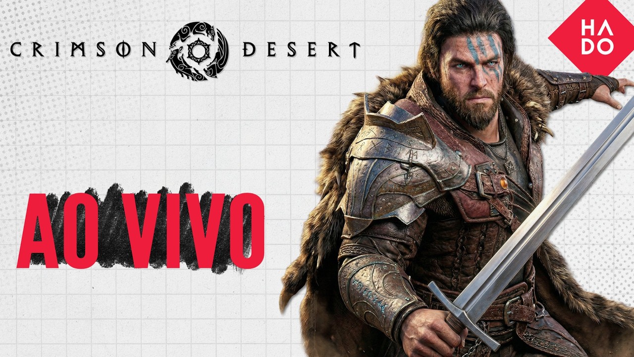 [SORTEIO] DIA 2 EM !CRIMSON DESERT [LIVE]