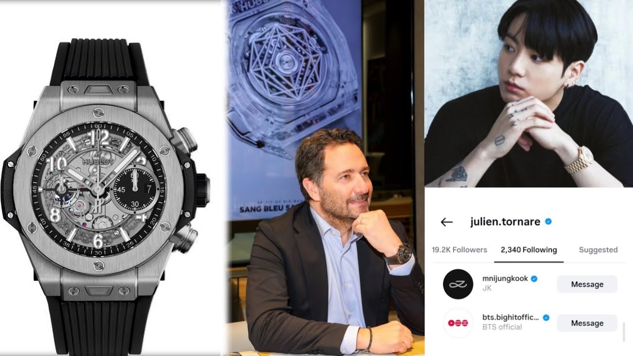Когда Hublot анонсировал Чонгука, это мгновенно привлекло внимание всего мира.