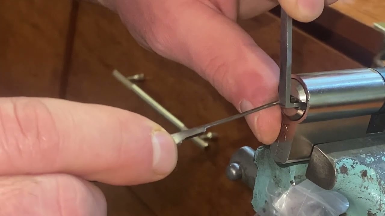 Lock pick kale 6 pin , вскрытие Кале однорядка , крокодил
