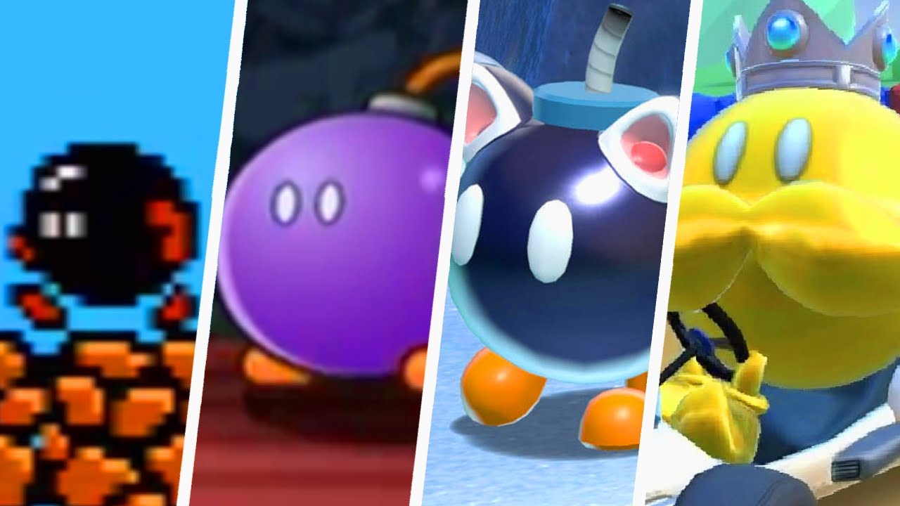 Evolution of Bob-omb (1988 - 2021)
