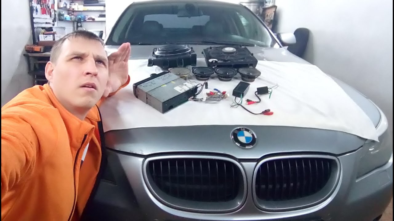 Замена штатной акустики bmw e60