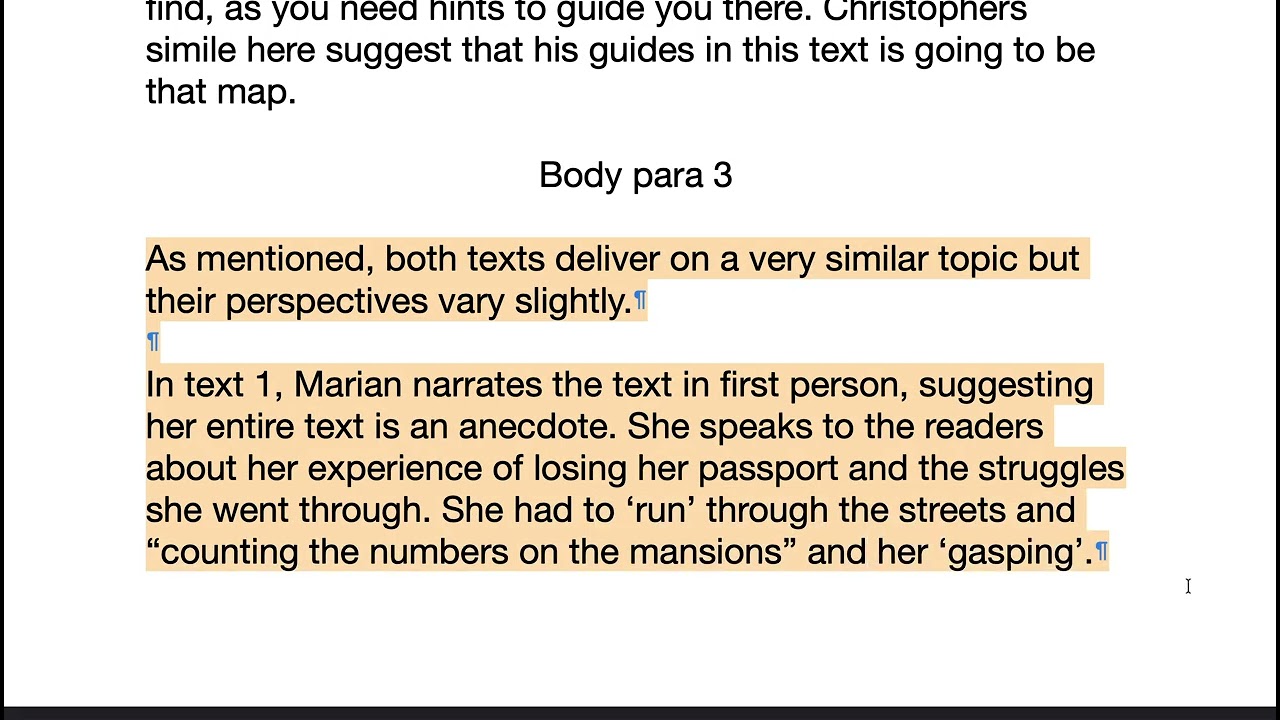 IGCSE English Language B-- June 2020, Question 7 (Part 2)