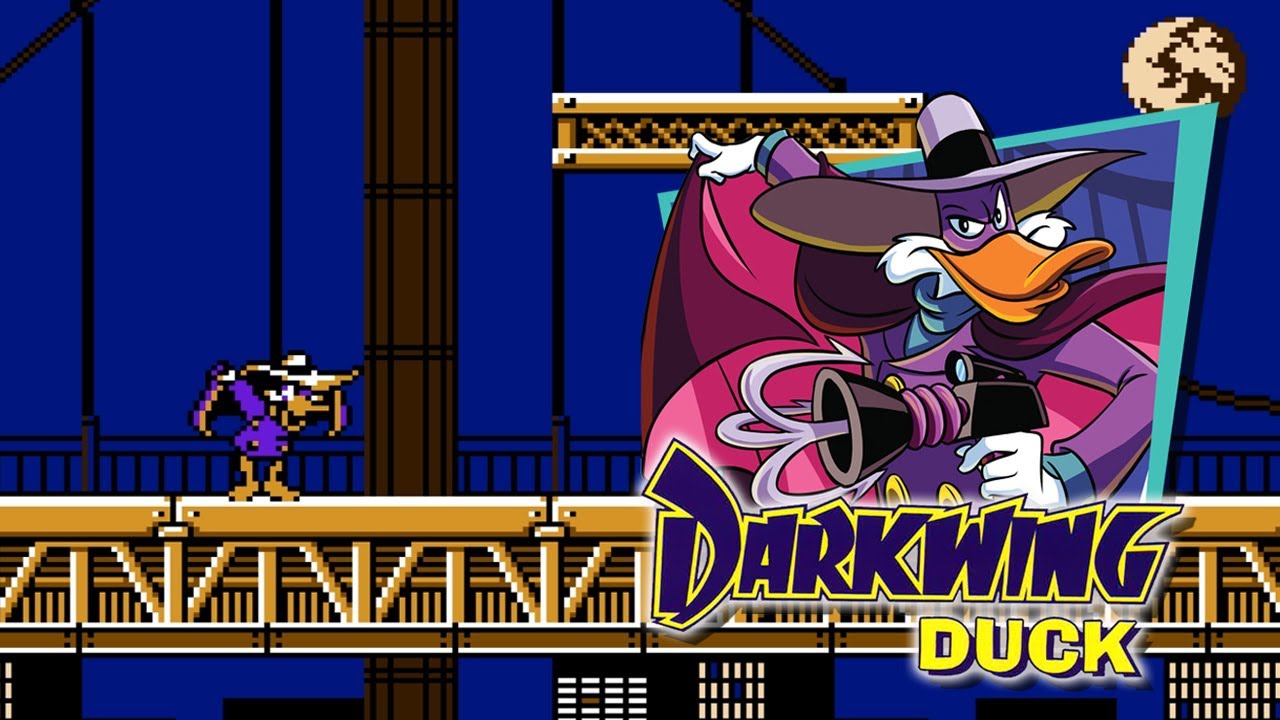 Darkwing Duck (Чёрный Плащ) Полное прохождение на русском [NES / Денди]