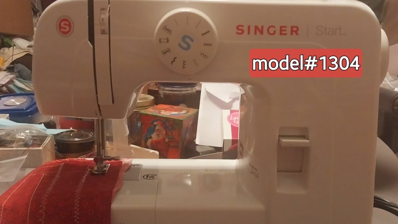 Singer Start Model #1304 Sewing Machine @JacquelineJaroffaith #sewingmachinereview 