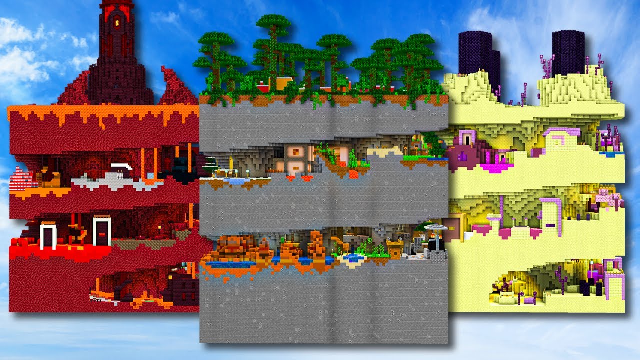 Minecraft Dimension Parkour