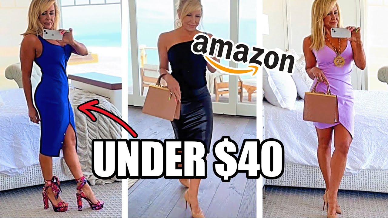Look Hot For Less 🔥 Fashion OVER 40 AMAZON HAUL Date Night Try-On