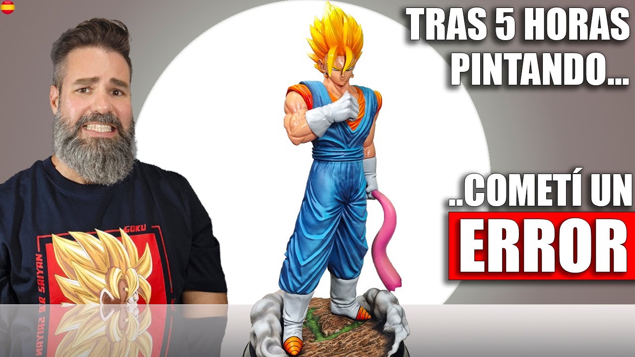 🎨 Cometí un ERROR cuando ya estaba acabando de pintar una figura impresa en 3D