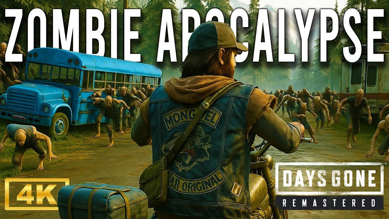 Days Gone Remastered SURVIVING THE ZOMBIE APOCALYPSE | Open World Free Roam Gameplay On PS5 Pro [4K]