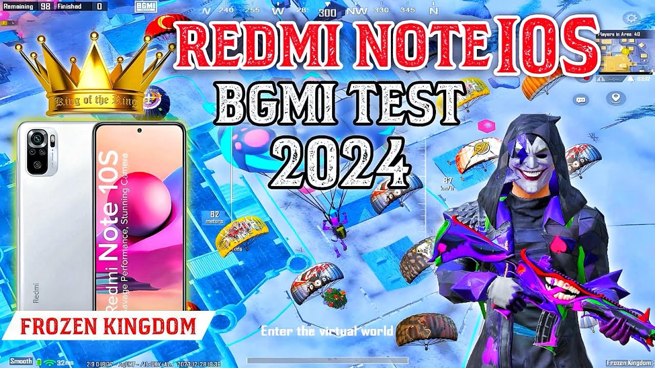 REDMI NOTE 10S BGMI TEST 2024&hellip;.😱
