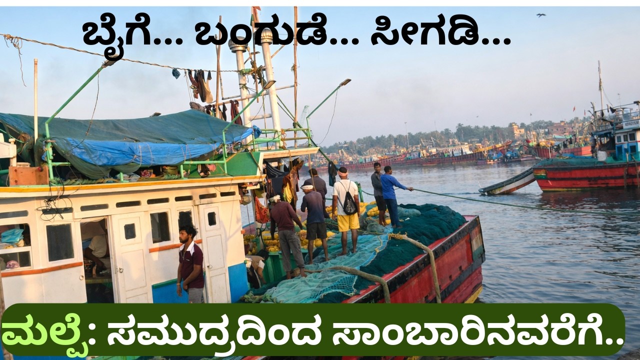 ಮಲ್ಪೆ ಮೀನುಗಾರಿಕೆ ಬಂದರು | Malpe fishing port | Udupi tourist places | EP: 32