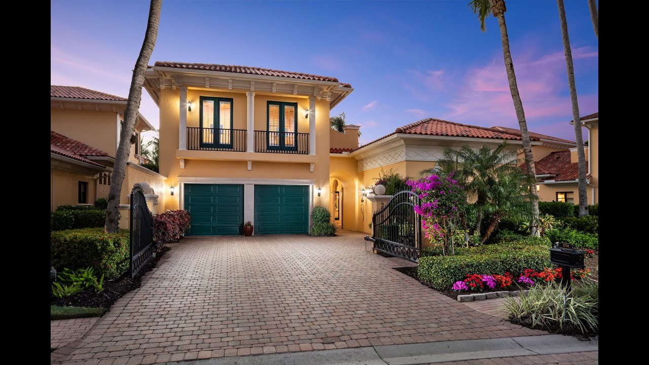 2741 Medallist Lane Home for Sale in Norman Estates at Tiburon Naples, Florida