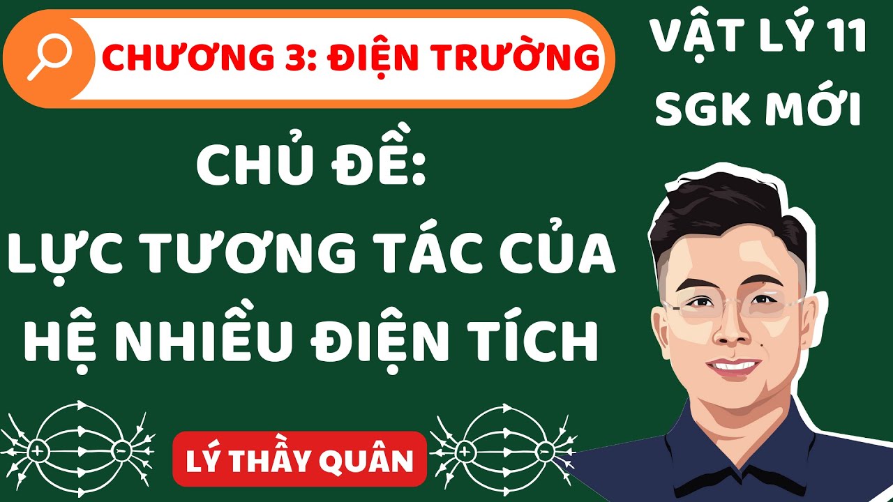 [ Vật Lý 11_Chương 3_SGK Mới ] Lực Tương Tác Của Hệ Nhiều Điện Tích Lý Thầy Quân