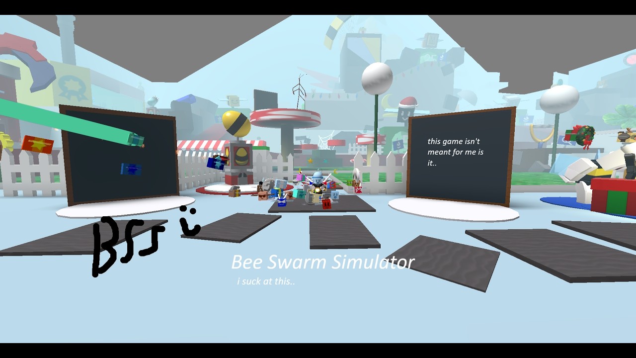 bee swarm simulator is NOT for me.. (i suck)
