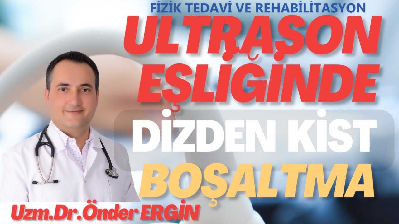 Ultrason Eşliğinde Dizden Kist Boşaltma
