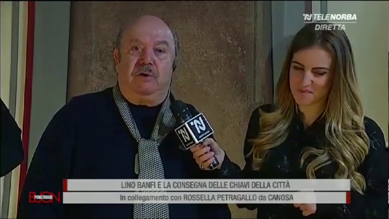 Lino Banfi in visita al Museo 