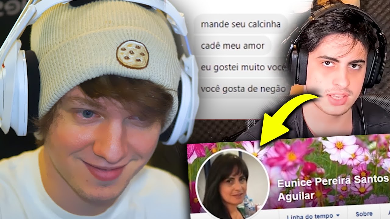 Vendo o Orochi fingindo ser viúva no facebook