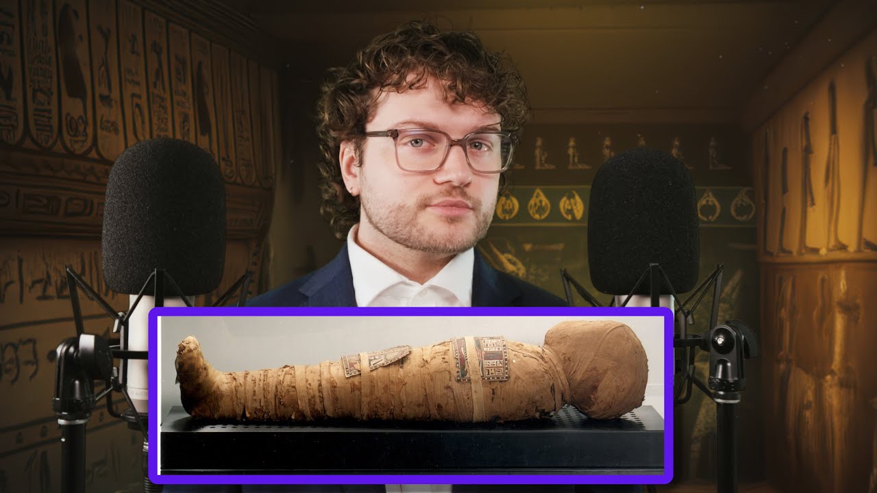 ASMR: The History of Mummies & Mummification | Ear-to-ear Whispering Facts