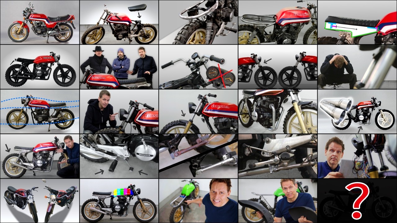 Создание кафе-рейсера на базе Honda CB400 — 6 лет спустя — нужна помощь!