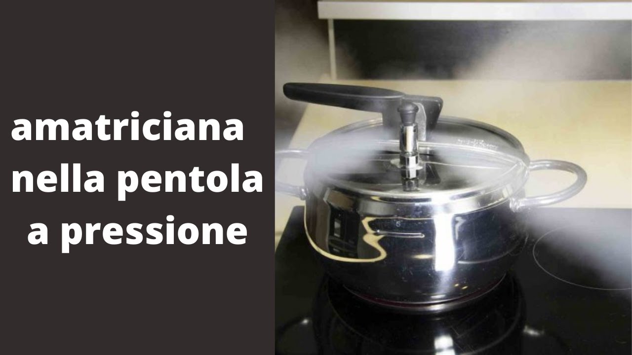 Amatriciana nella pentola a pressione