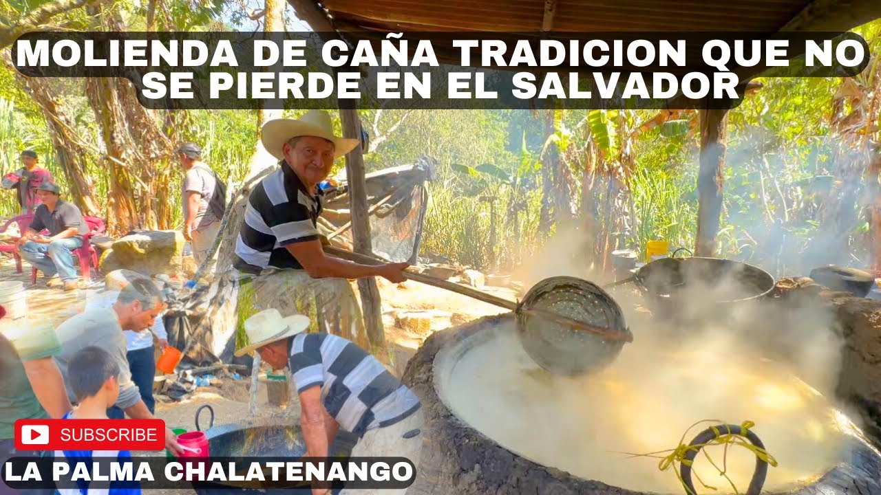 Molienda de caña TRADICIÓN QUE NO SE PIERDE EN EL SALVADOR/ La Palma Chalatenango 🇸🇻😱