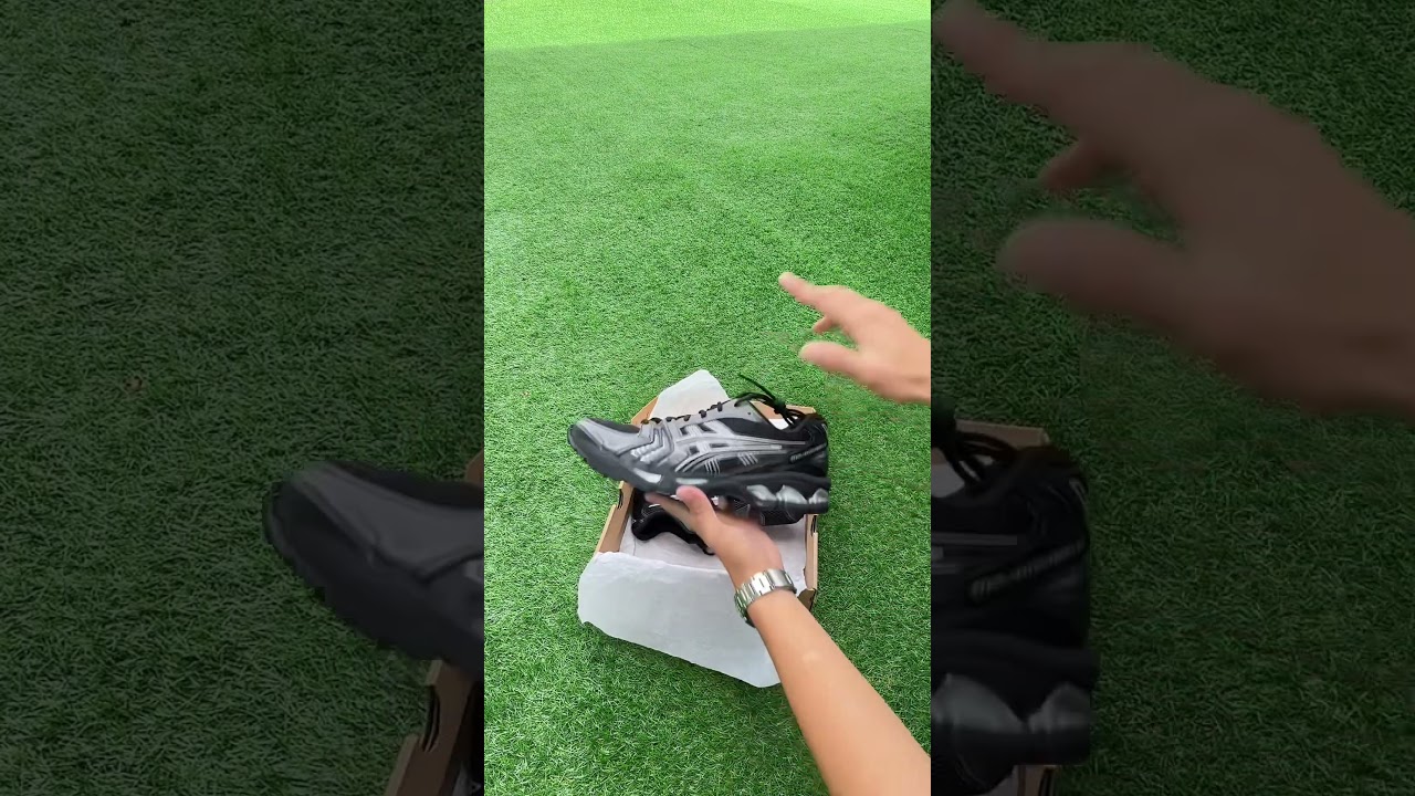 Asics Gel Kayano 14 Black Pure Silver👟 #asics #newpickup #gelkayano14 #unboxing