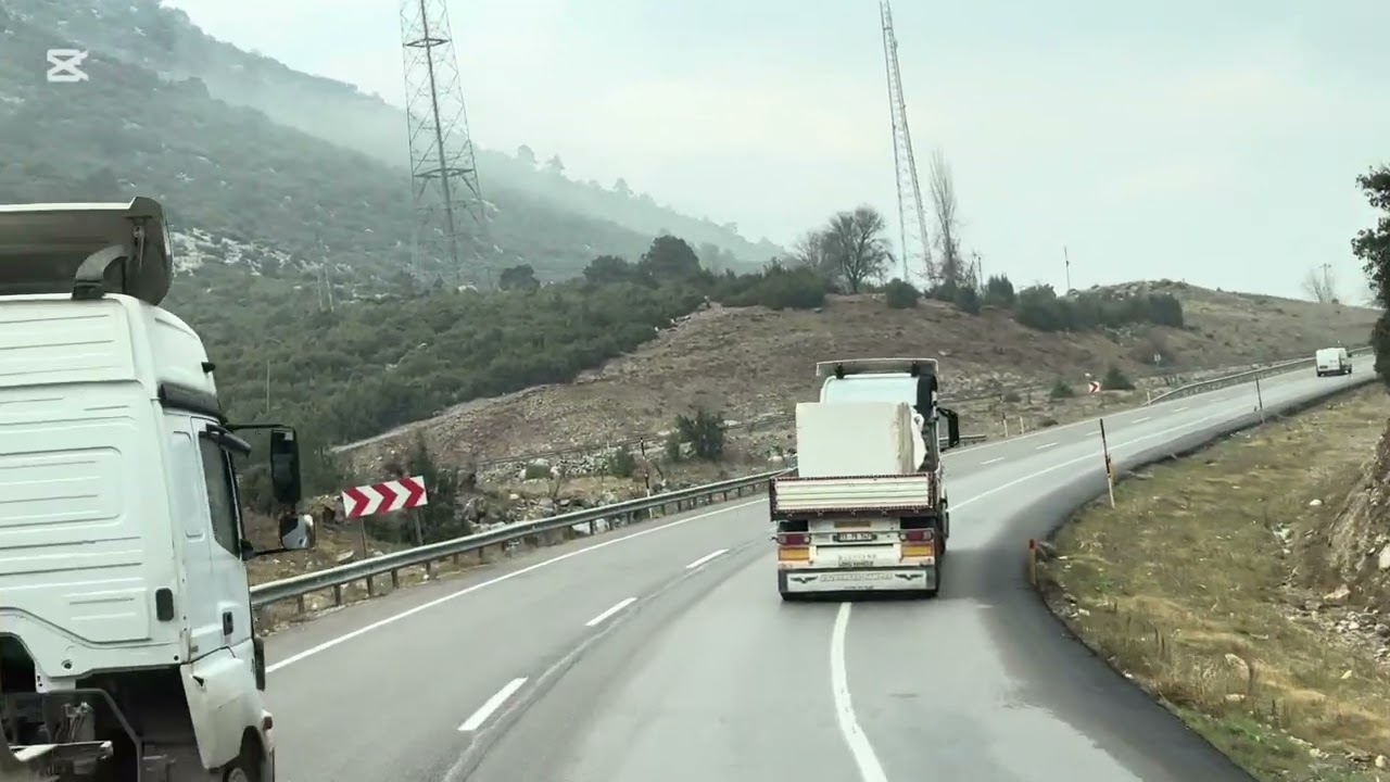 Antalya,Burdur, Denizli yolunda