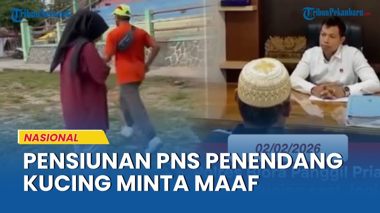 Sampaikan Permintaan Maaf, Penendang Kucing di Blora Ternyata Pensiunan PNS