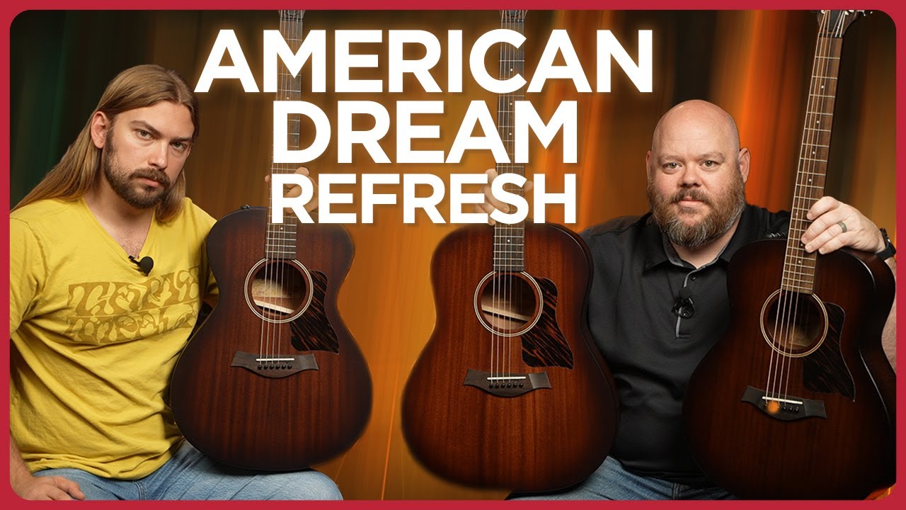 Taylor Guitars Leans Into The Vintage Americana Vibe with American Dream Refresh