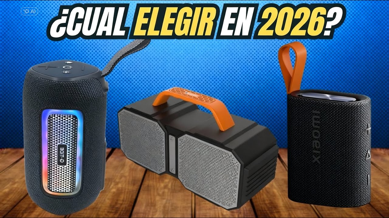 Las 5 Mejores Bocinas Bluetooth del 2026 🔊 Calidad Precio INCRE&Iacute;BLE (&iexcl;No Compres Sin Ver Esto!)