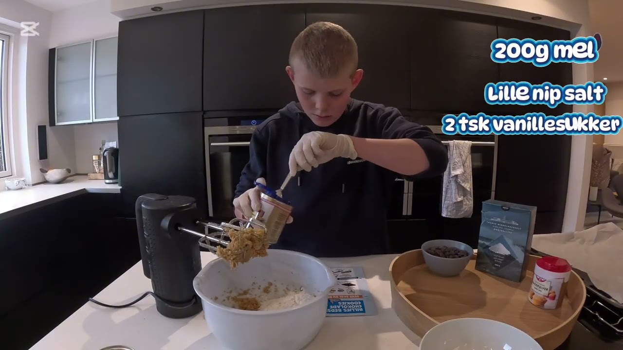 Victor bager “Billy fra Bilka” cookies 