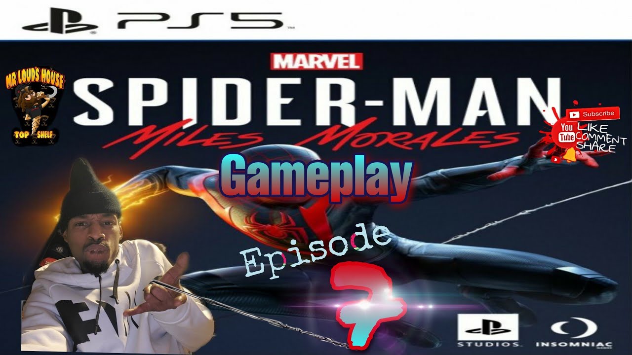#spiderman #ps5 #milesmorales  Sony PS5 Spiderman Miles Morales Gameplay Ep. 7 Hardest  Difficulty