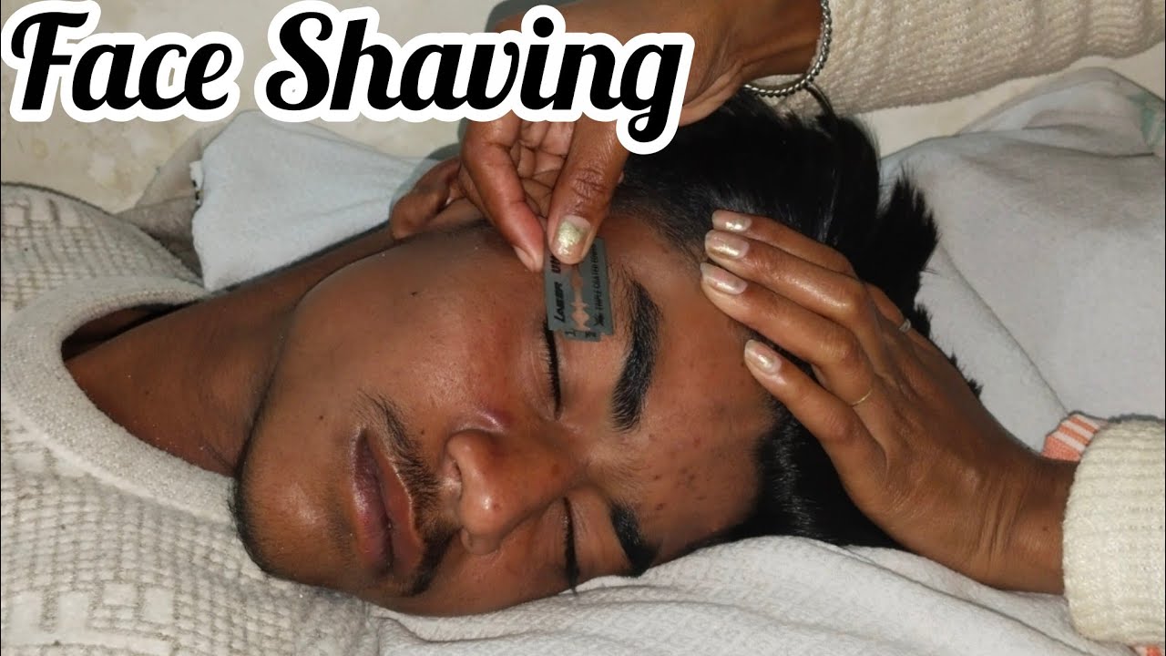 ASMR!! Amazing clean shave 🪒