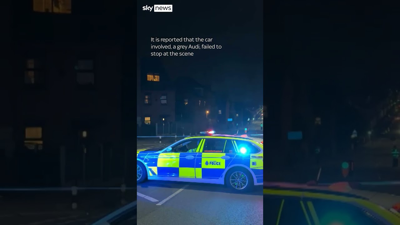 Moments before fatal collision in Sheffield