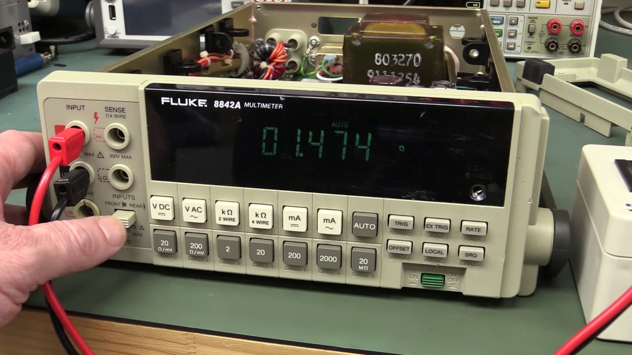 EEVblog #1012 - Best Bargain Ebay Bench Meter? - Fluke 8842A