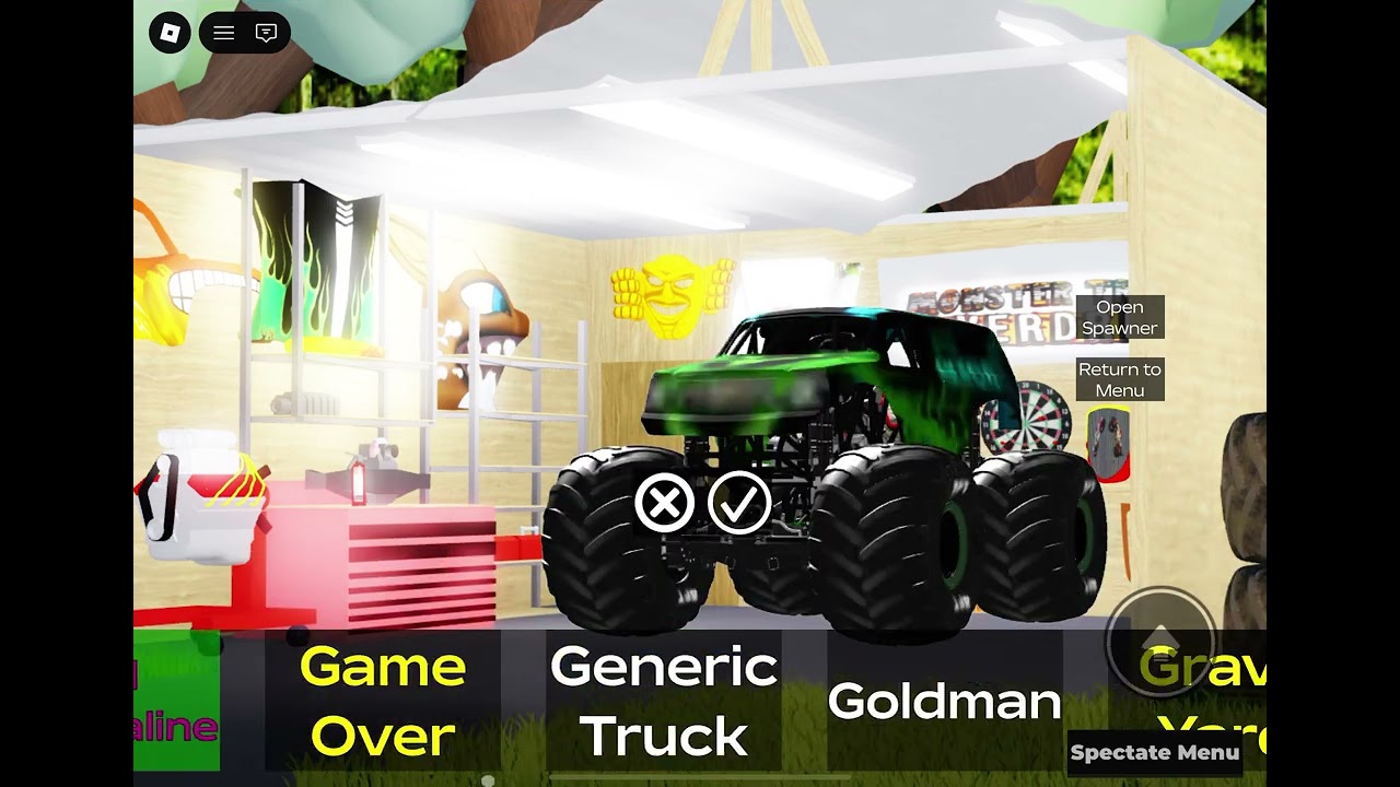 Monster truck over driven!!