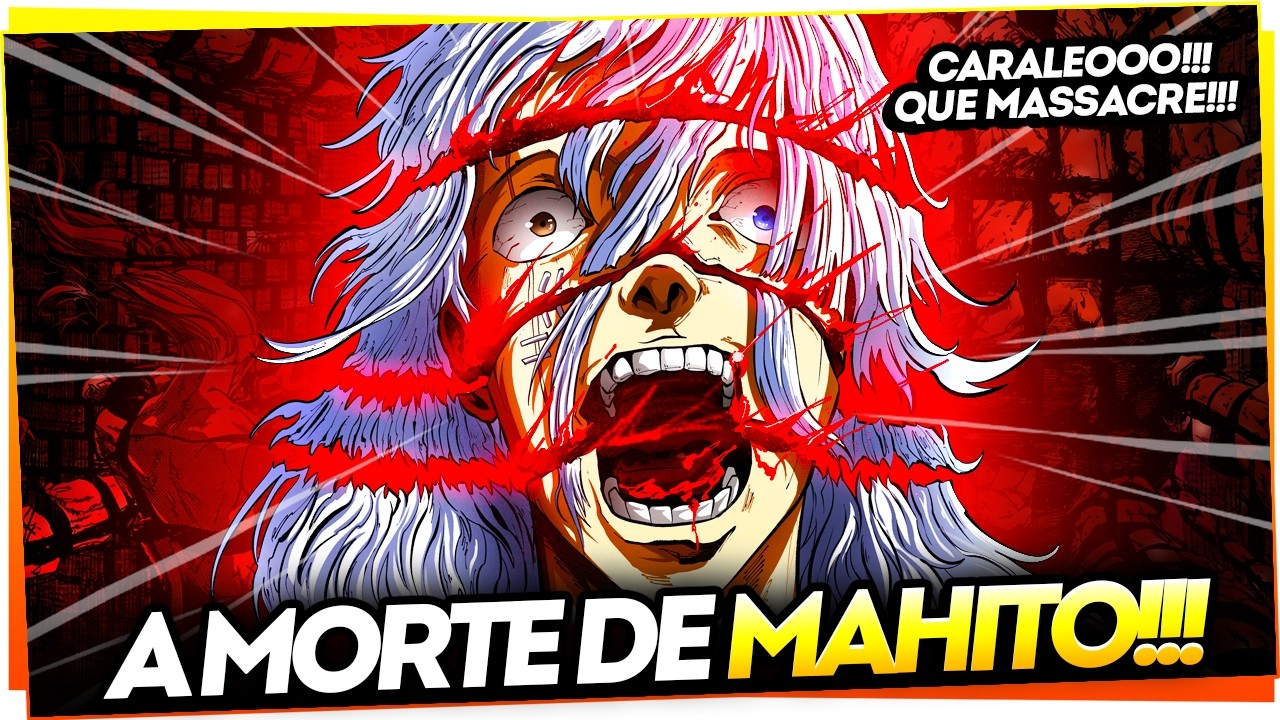 QUE MASSACRE!!! ITADORI SOLOU MAHITO COM AS MÃOS NO BOLSO PELA ÚLTIMA VEZ! JUJUTSU KAISEN MÓDULO 22