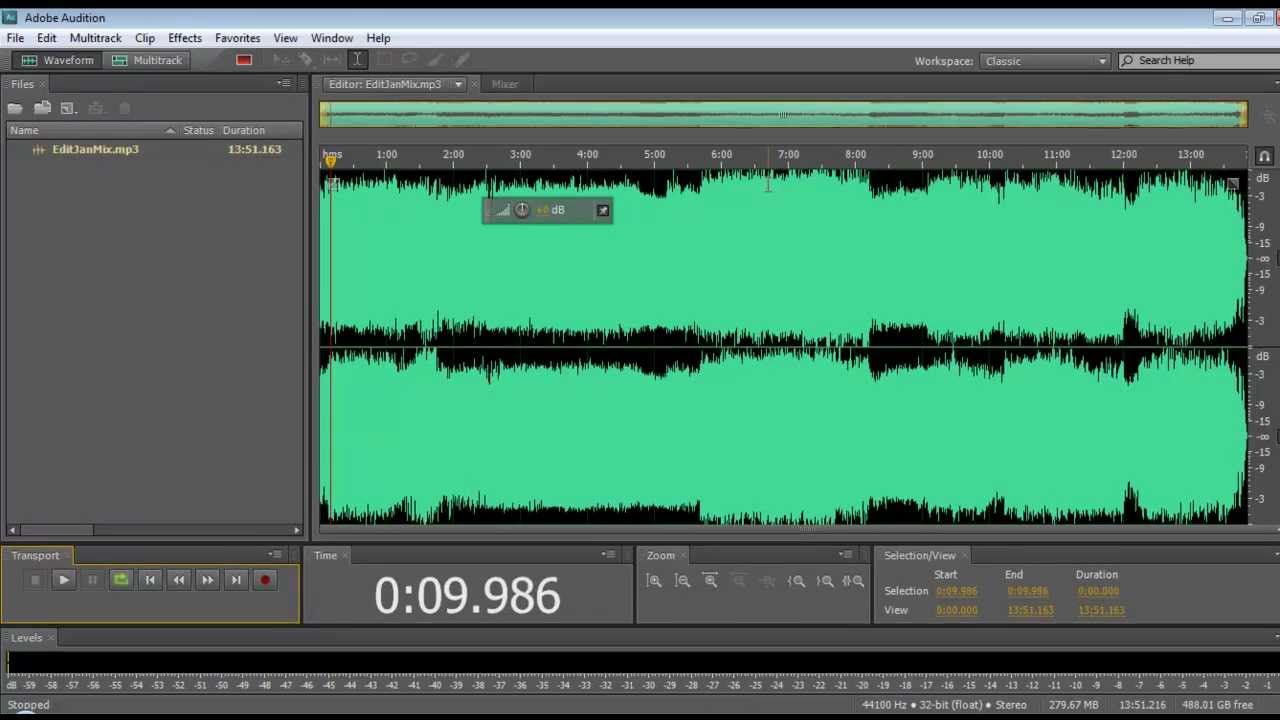 How To Burn a DJ Mix CD - Adobe Audition by DJ Mark Almond Tutorial Mixing CD