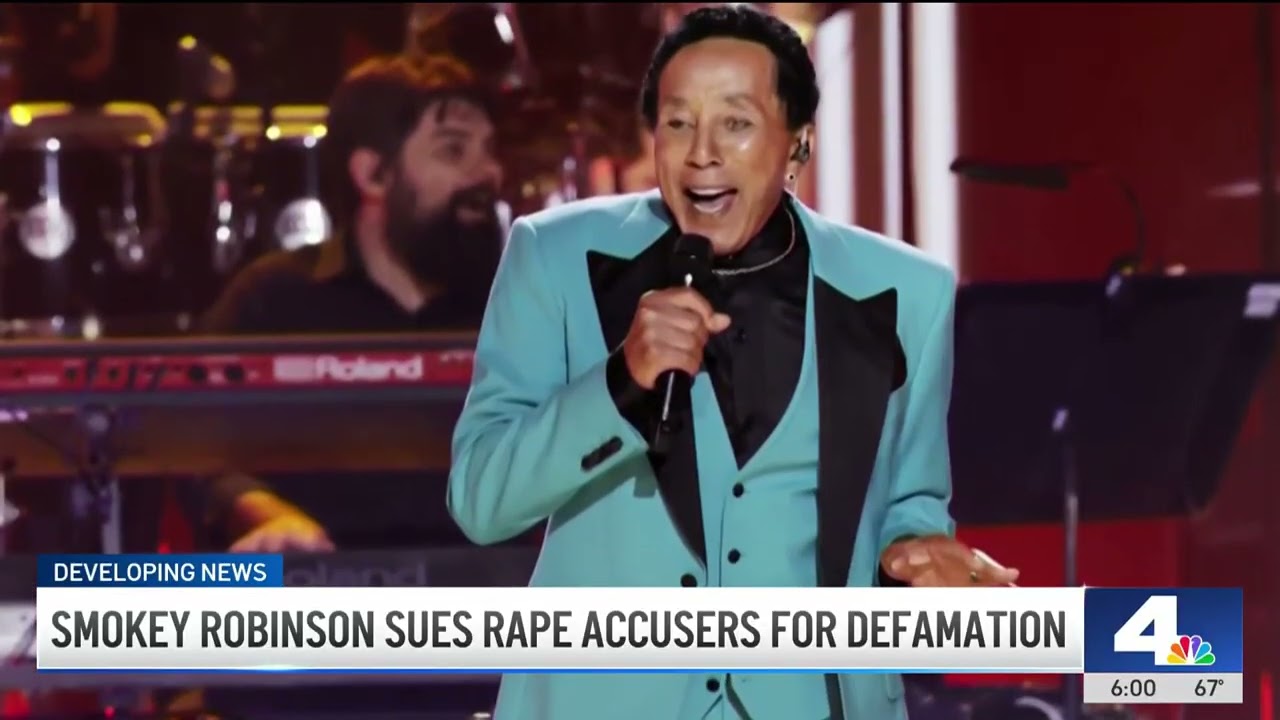 Smokey Robinson sues 4 women who accused him of rape