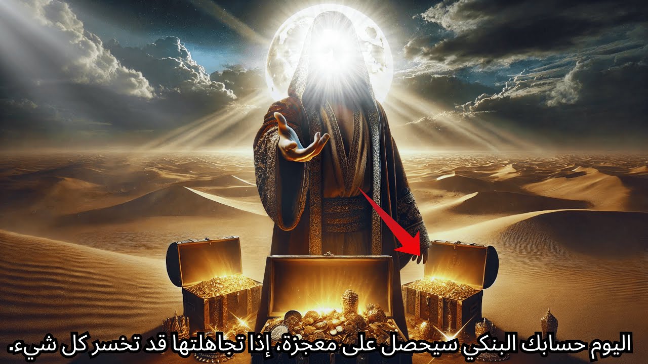 الله يكلمك اليوم سوف يحصل حسابك البنكي على معجزة غير متوقعة، لا تتجاهلها فقد تخسر كل شيء