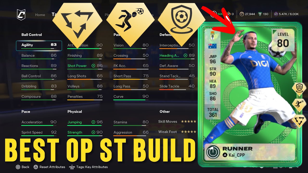 MOST OP ST BUILD IN FC 26 PRO CLUBS !!!!! (BROKEN)